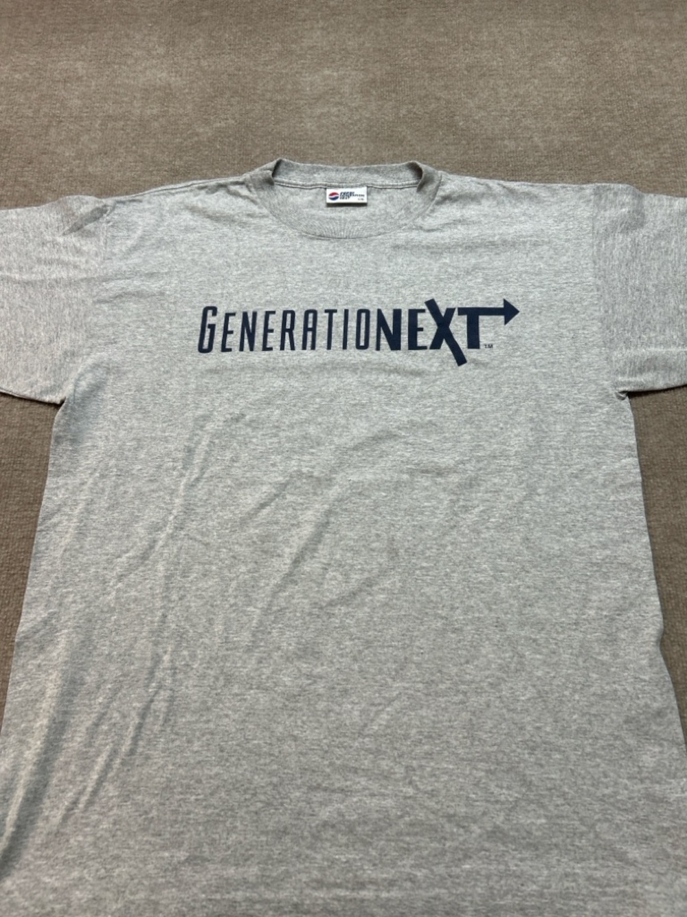 Vintage 90s Pepsi Generation Next T-Shirt Mens L/XL Single Stitch USA Promo Tee